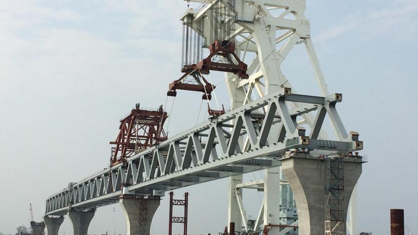 14th span of Padma Bridge