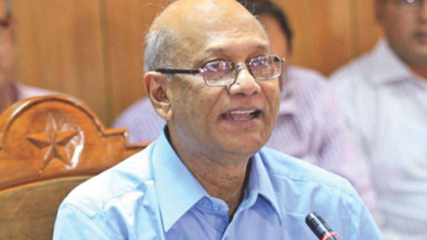 Education Minister Nurul Islam Nahid