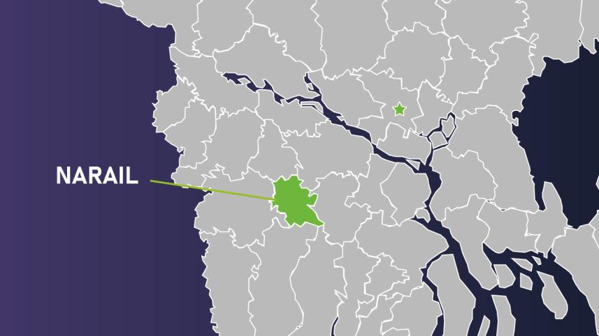 Narail Map