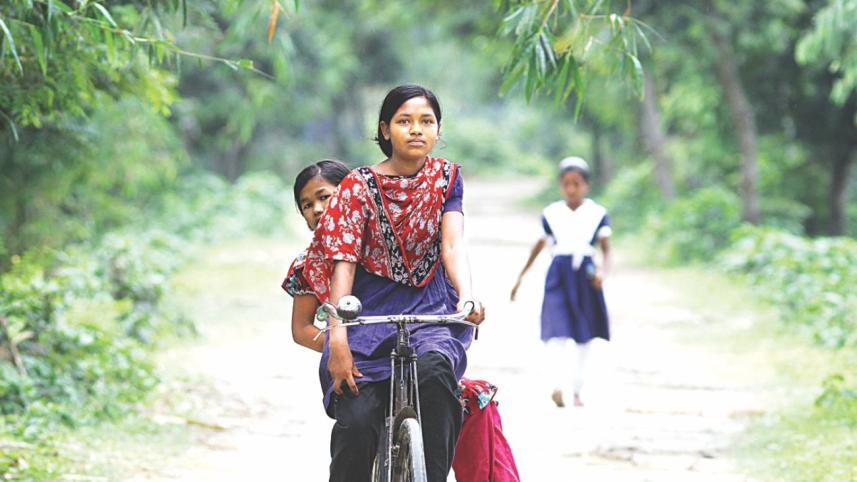 Village schools girl