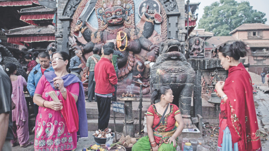 Nepal devotees