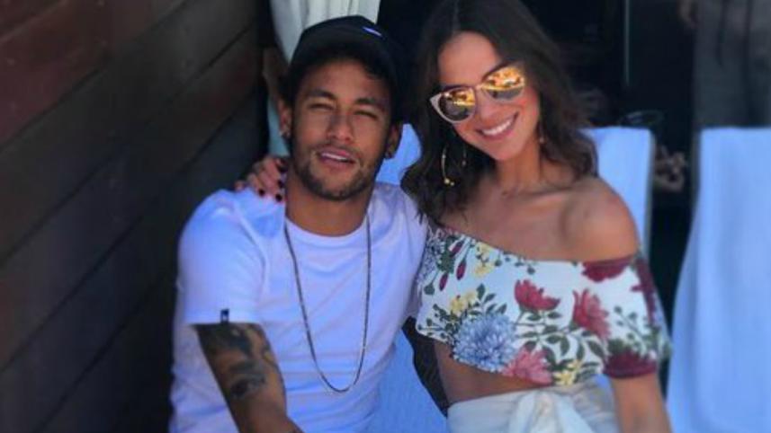 Neymar and actress Bruna Marquezine