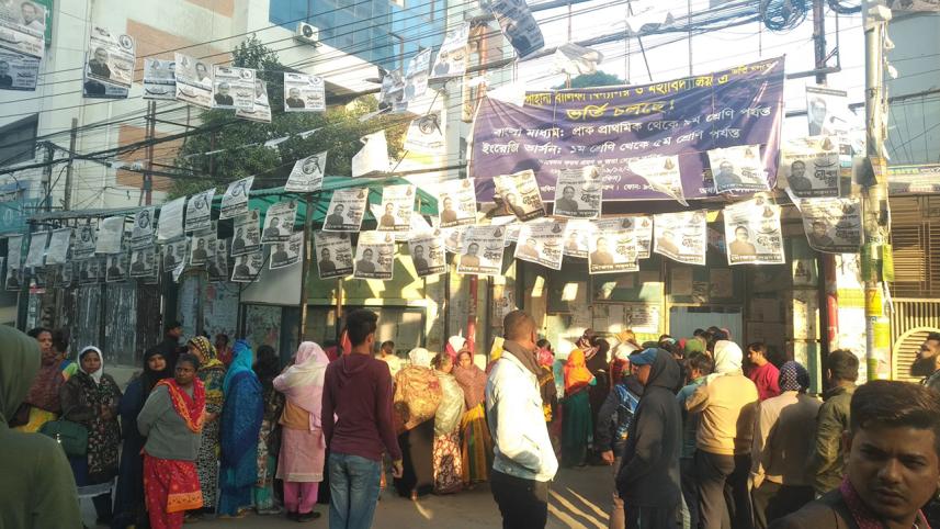 No Jatiya Oikyafront polling agents in Dhaka