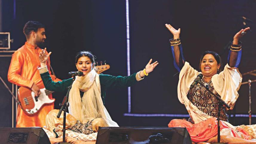 Nooran Sisters and Arif Dewan