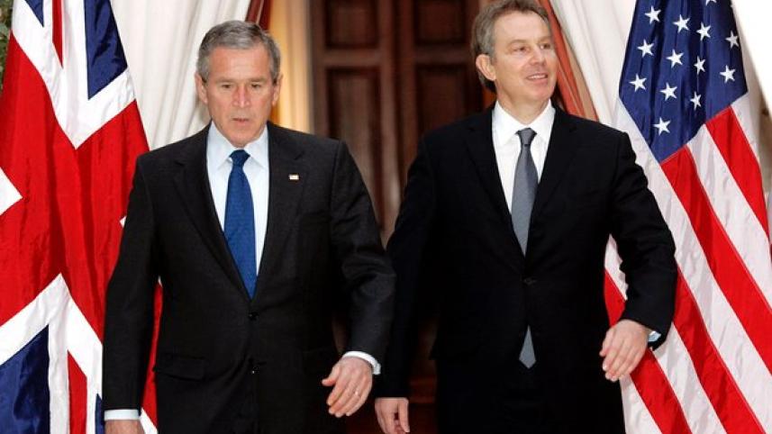 Bush and Blair