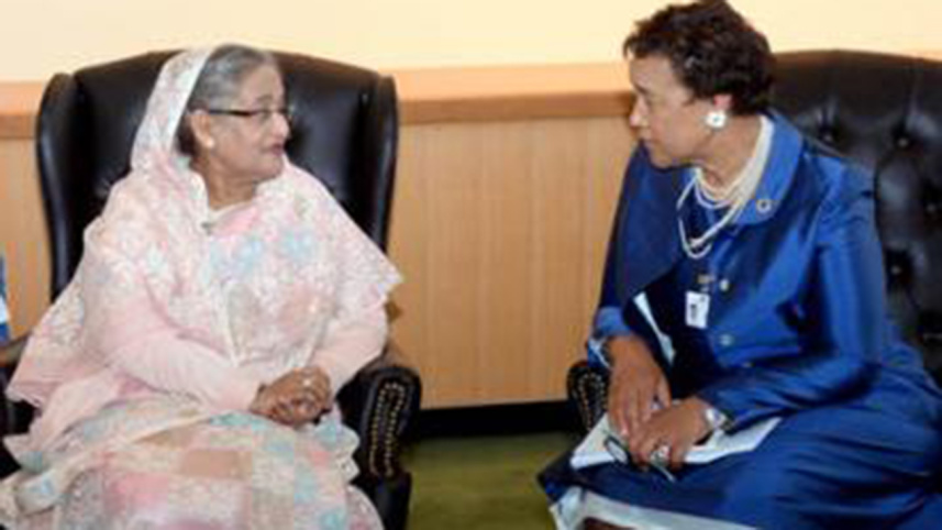 Commonwealth,Secretary General,Baroness Patricia Janet Scotland,seeks,support,guidance, Prime Minister Sheikh Hasina, Commonwealth's new programmes,women, empowerment