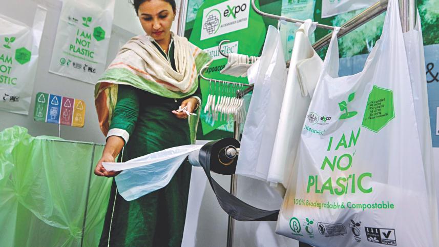 Biodegradable plastic in Bangladesh