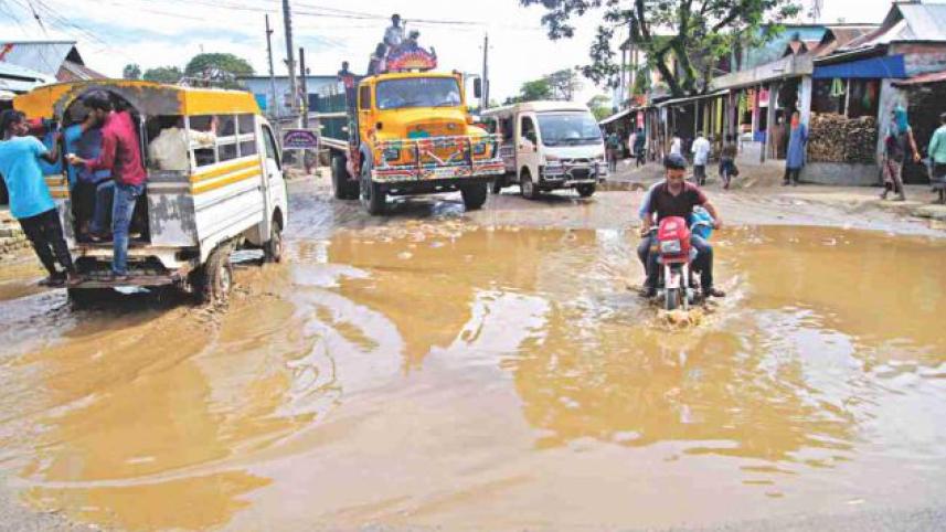 poor road condition