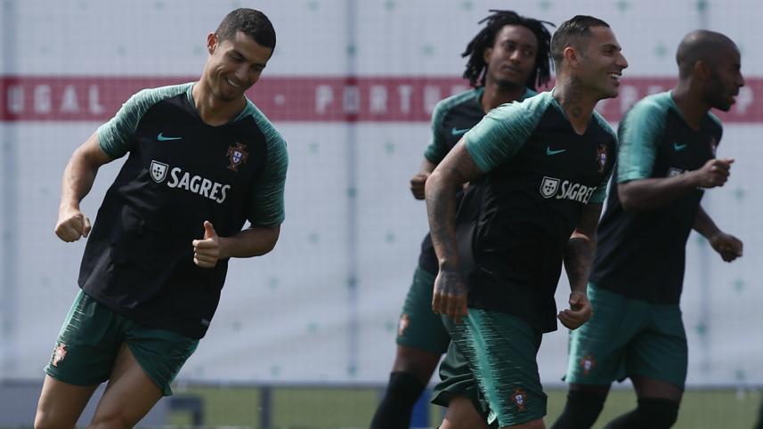 Portugal vs Uruguay FIFA World Cup 2018 match