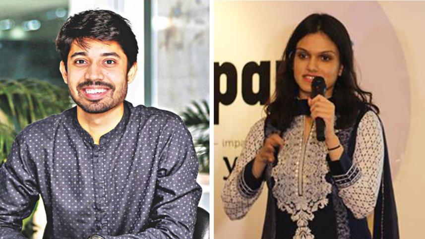 Ayman Sadiq and Zaiba Tahyya