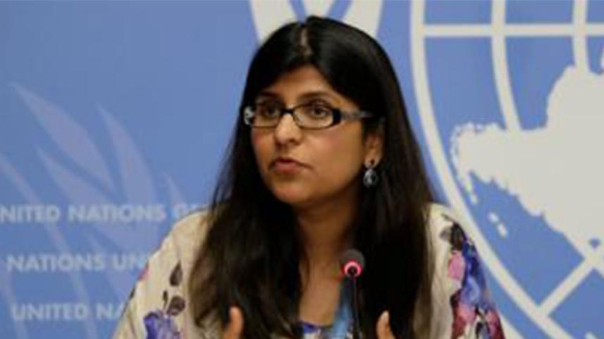 Spokesperson for the UN High Commissioner for Human Rights Ravina Shamdasani