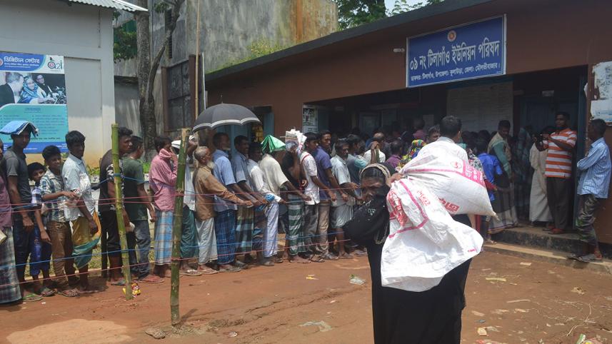 Relief distribution