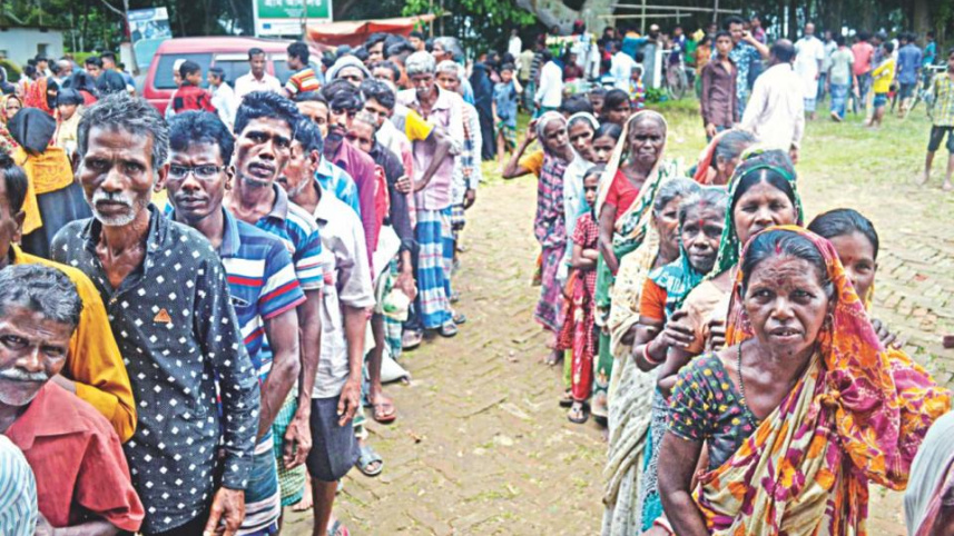 Relief distribution