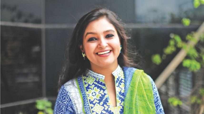 Rimi Nahrin. Photo- Kazi Tahsin Agaz Apurbo