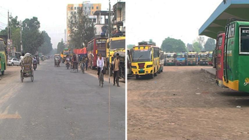 road transport strike kushtia