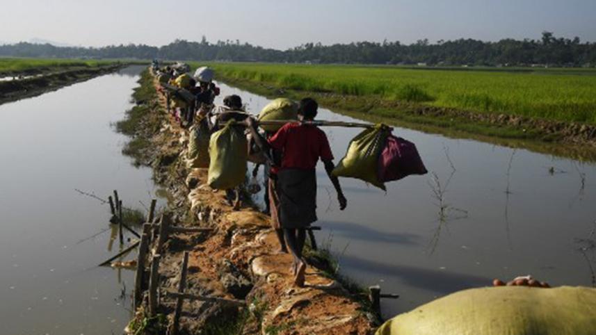 Rohingya Muslim refugees