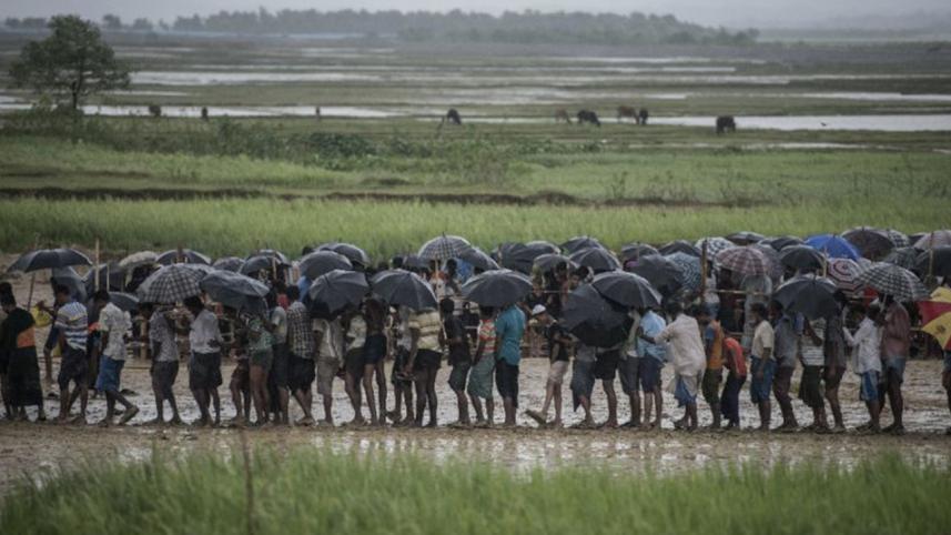 Rohingya Muslim refugees