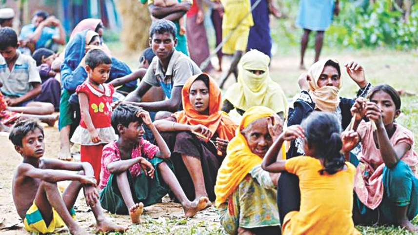 Rohingya children