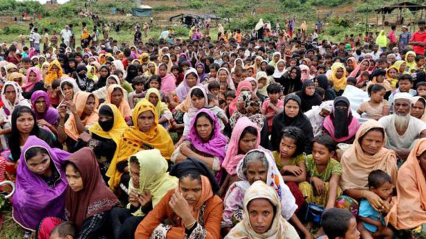 Rohingya Muslim refugees