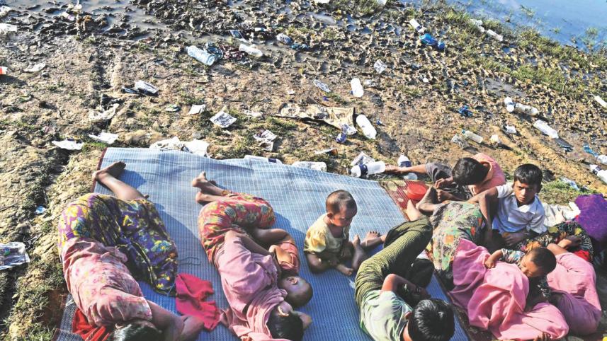 Rohingya influx continue... 