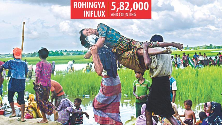 Rohingya influx again