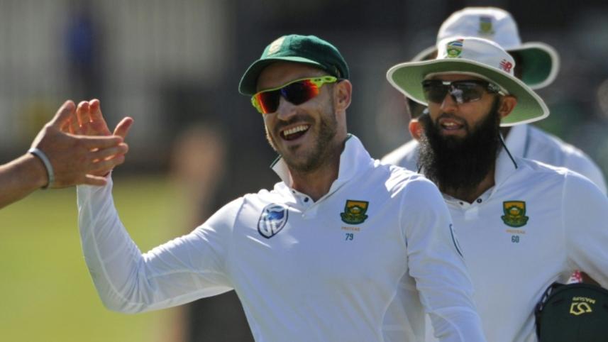 South African captain Faf du Plessis