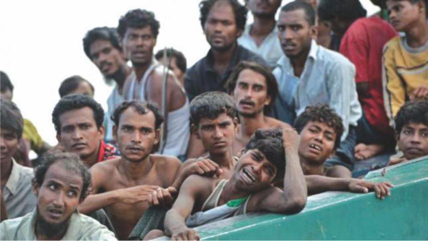 Rohingya Muslim minority abuse