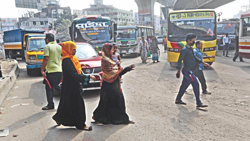 Sayedabad Bridge intersection