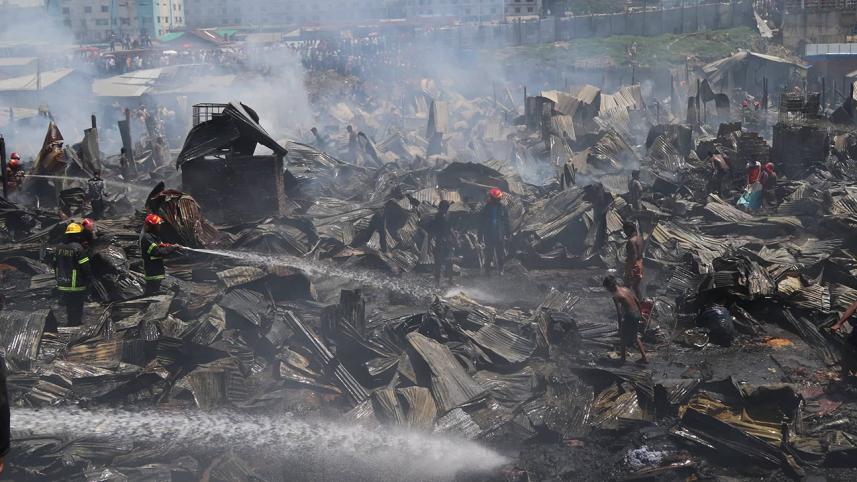 Chattogram slum fire
