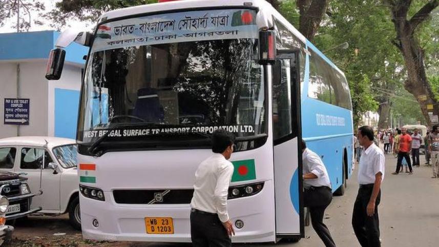 Dhaka to Kolkata bus service Shouhardo Paribahan shut over rivalry 