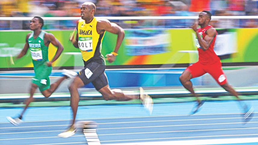 Sprint king Usain Bolt