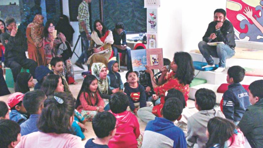 Storytime in Dhaka
