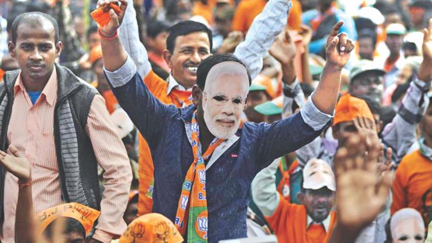 supporter of Narendra Modi