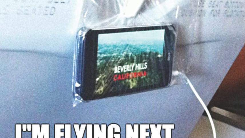 Surviving a long flight