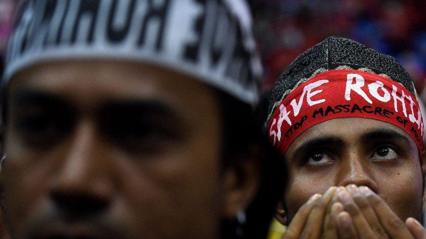 Rohingya Muslim refugees