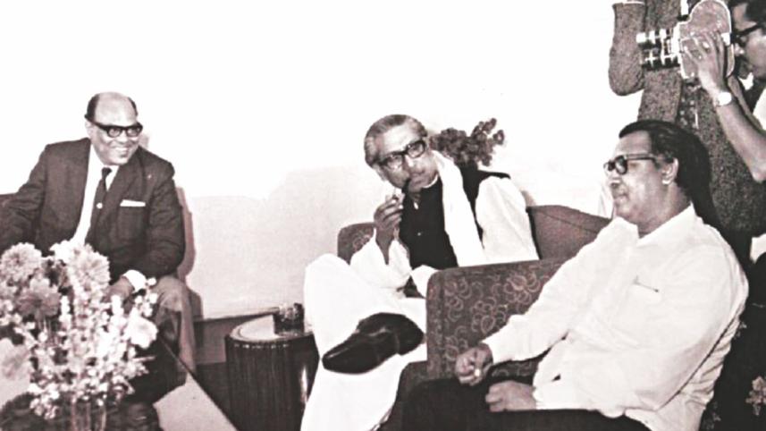 Syed Nazrul Islam, Bangabandhu and Tajuddin Ahmad