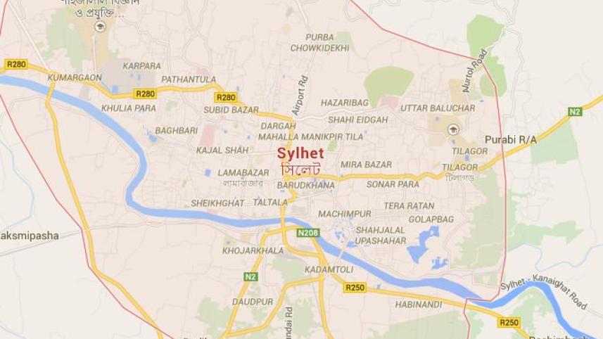 sylhet map