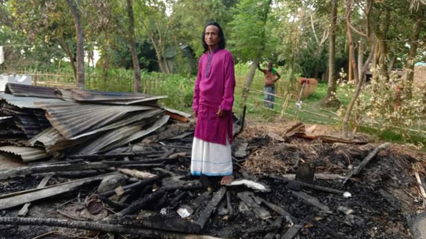 Sylhet Photo Ranesh Thakur's Music Room Torched (2).jpg