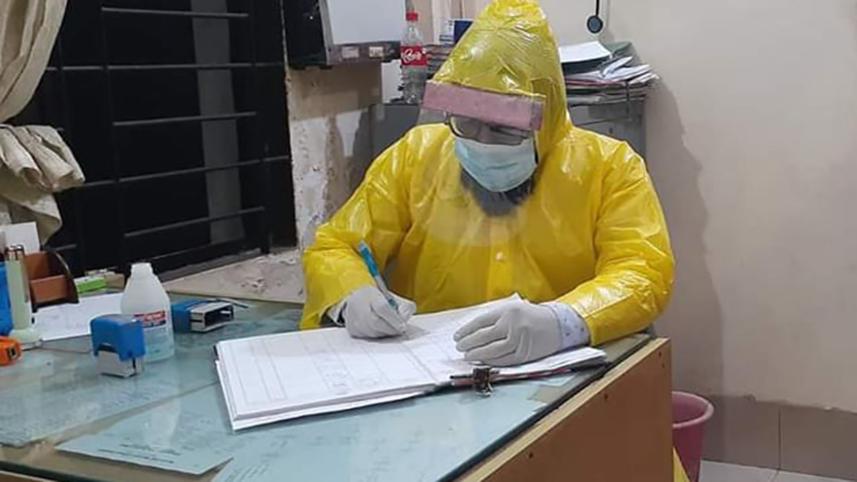 Emergency medical officer of North East Medical College Hospital in Sylhet