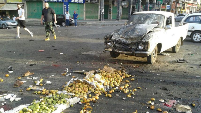 suicide bomb attack in Syria