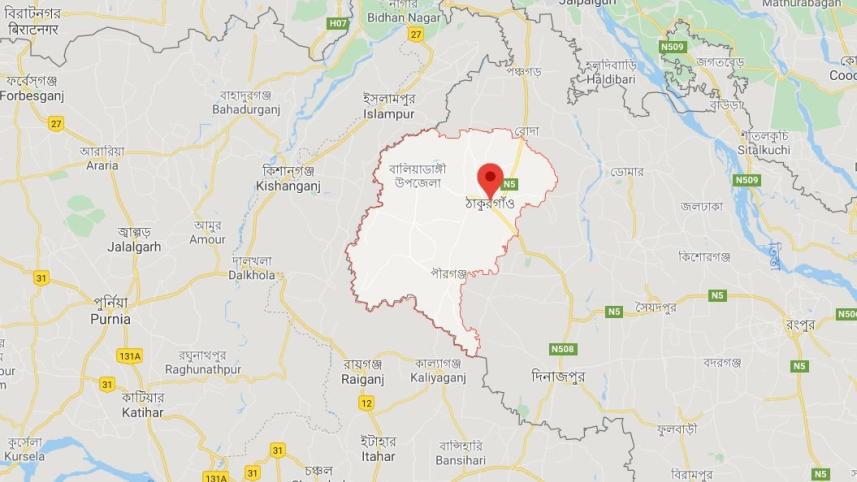 Thakurgaon Map