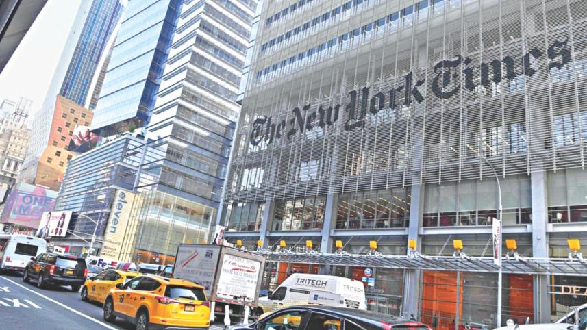 The New York Times building