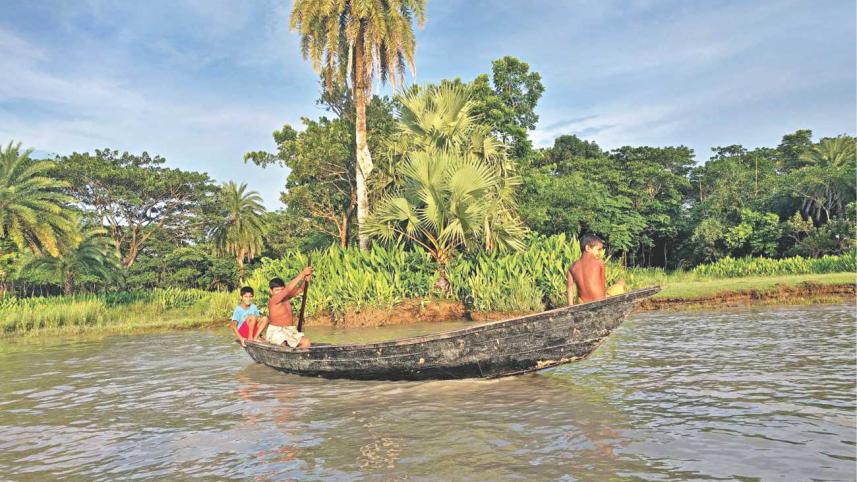 Through the submerged world of Barisal