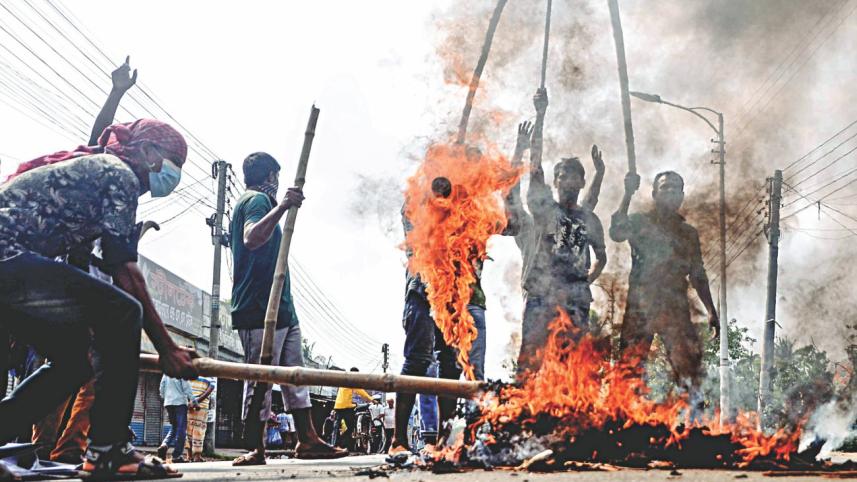 tightening noose of golden fiber