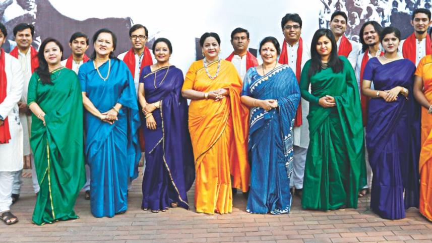 To rise from the storm