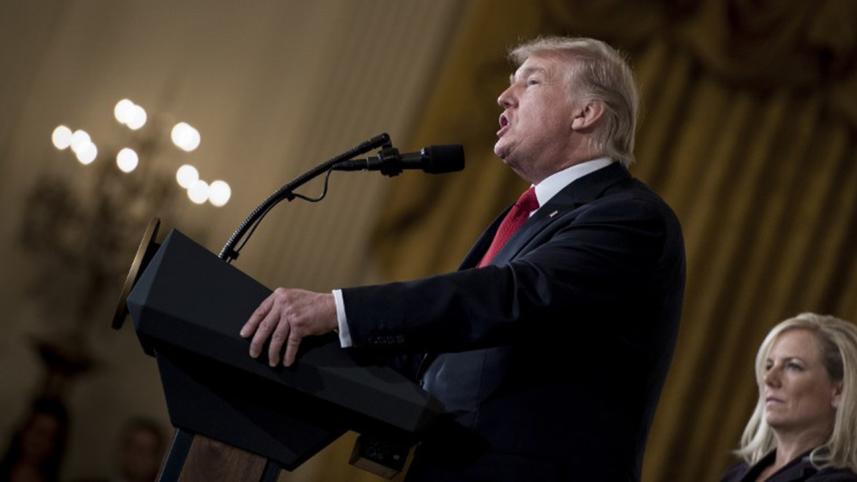 US President Donald Trump 