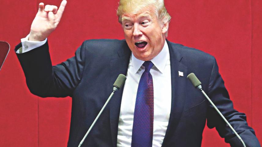 US President Donald Trump