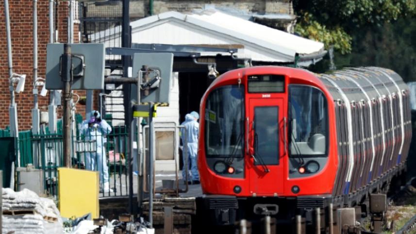 British police say they have arrested an 18-year-old man in their investigation into the bombing of a London Underground train.