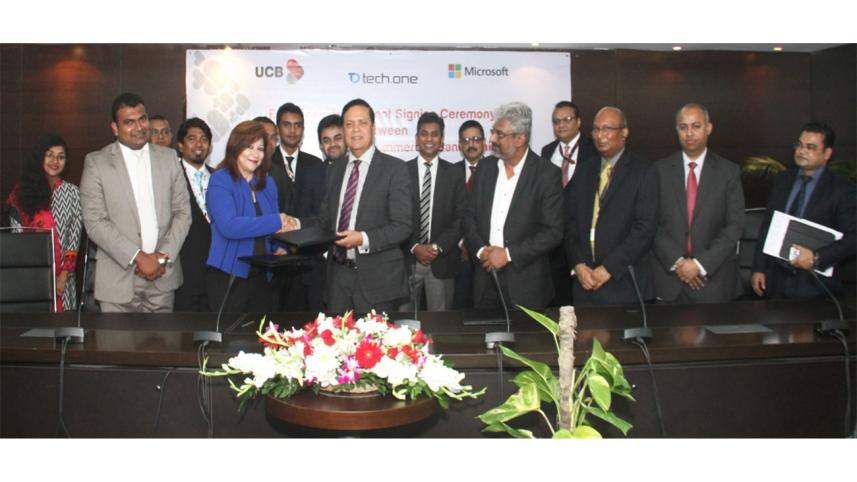 United Commercial Bank Limited (UCBL), Tech One Global (Pvt) Ltd, Microsoft Enterprise Agreement