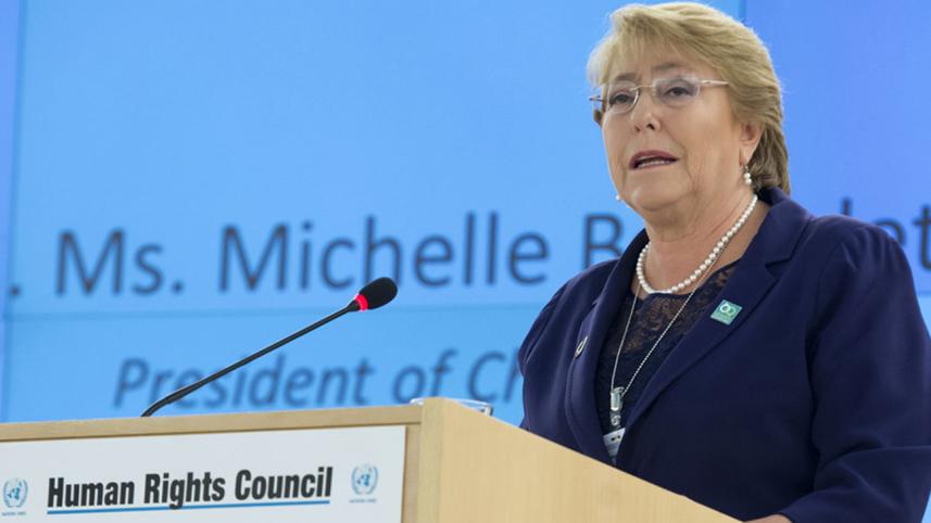 Human Rights Michelle Bachelet